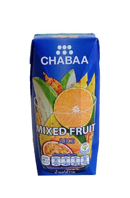 

Сок фруктовый микс CHABAA 180 мл