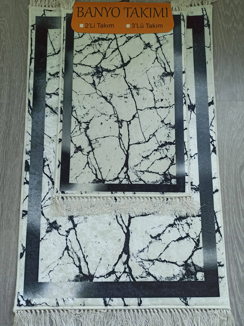 

Комплект из двух ковриков 40*60 / 60*100см с подложкой, Турция