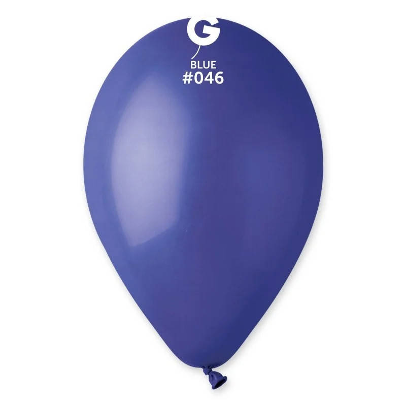 

Латексный воздушный шар 12’’ (30см) BLUE (#046) GEMAR, Синий
