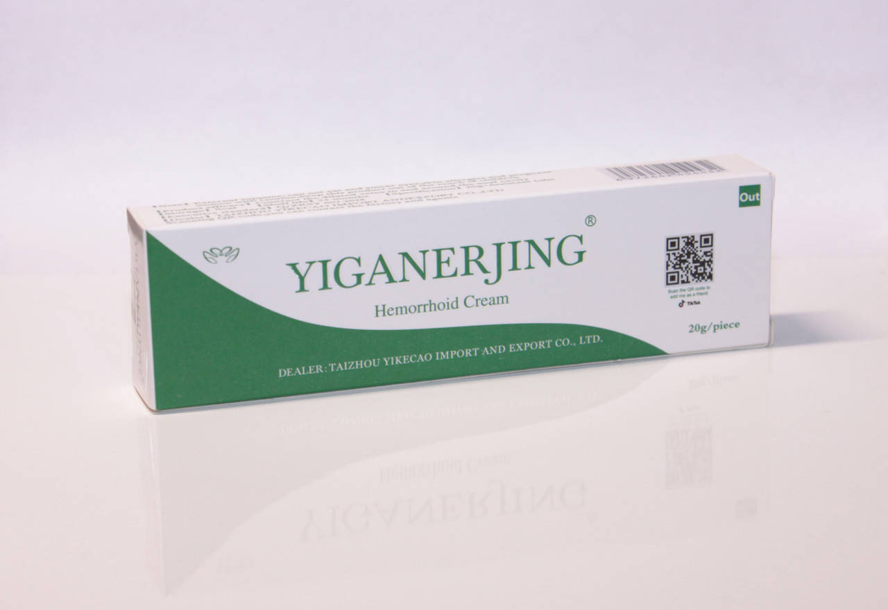 

Крем от геморроя Yiganerjing. Китайская мускусная мазь Иганержинг, вес 20г.