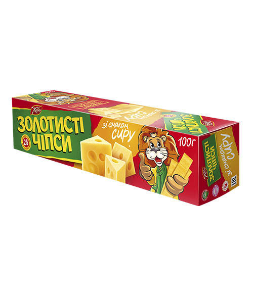 

Чипсы Жайвир Золотистые / Чіпси Жайвір Золотисті вкус сыра 100 г