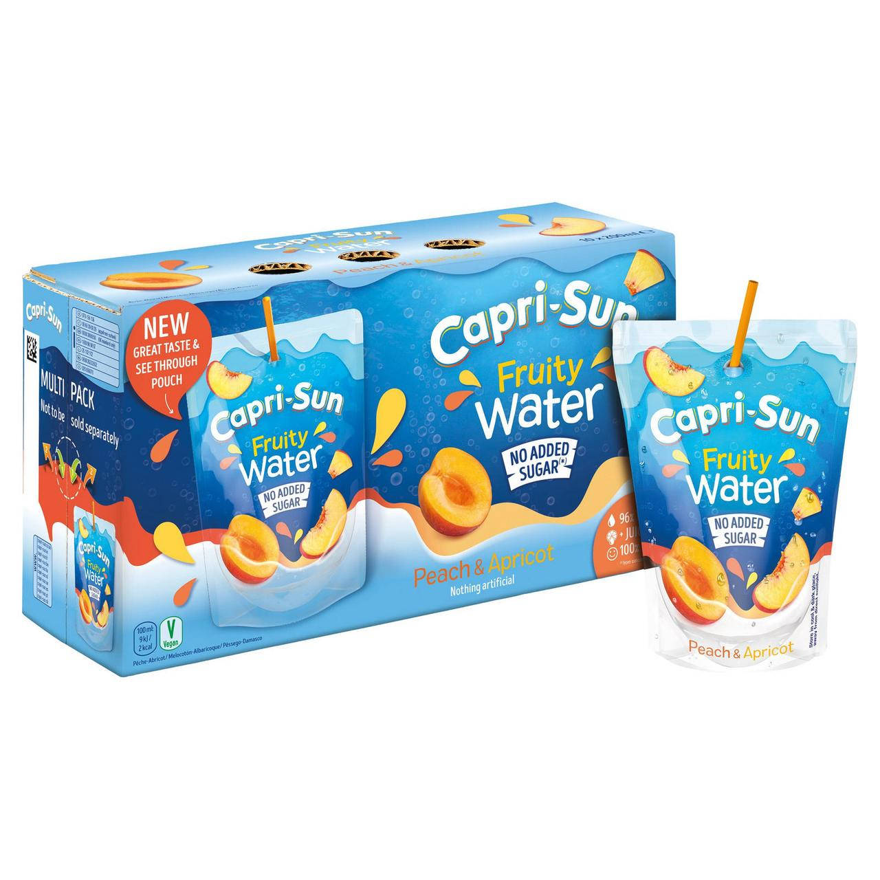 

Блок Capri-Sun Fruity Water Peach&Apricot 200ml*10 шт