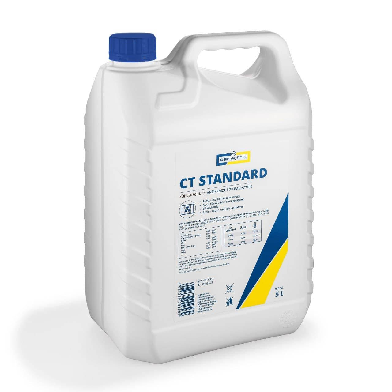 

Антифриз Cartechnic G11 Standard концентрат 5 л Синий (CART999 5L)