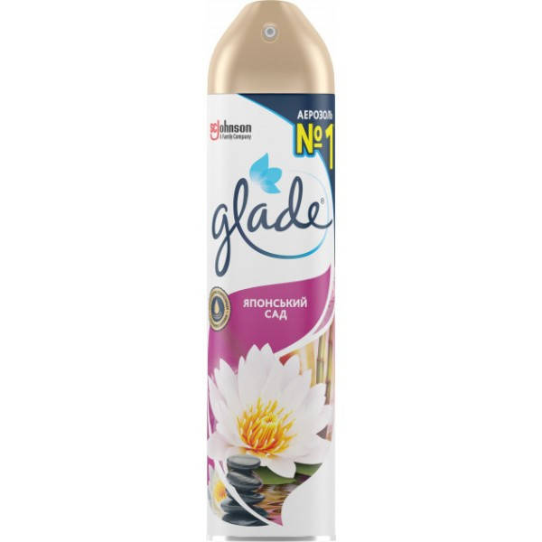 

Аэрозольный освежитель воздуха Glade Японский сад, 300 мл