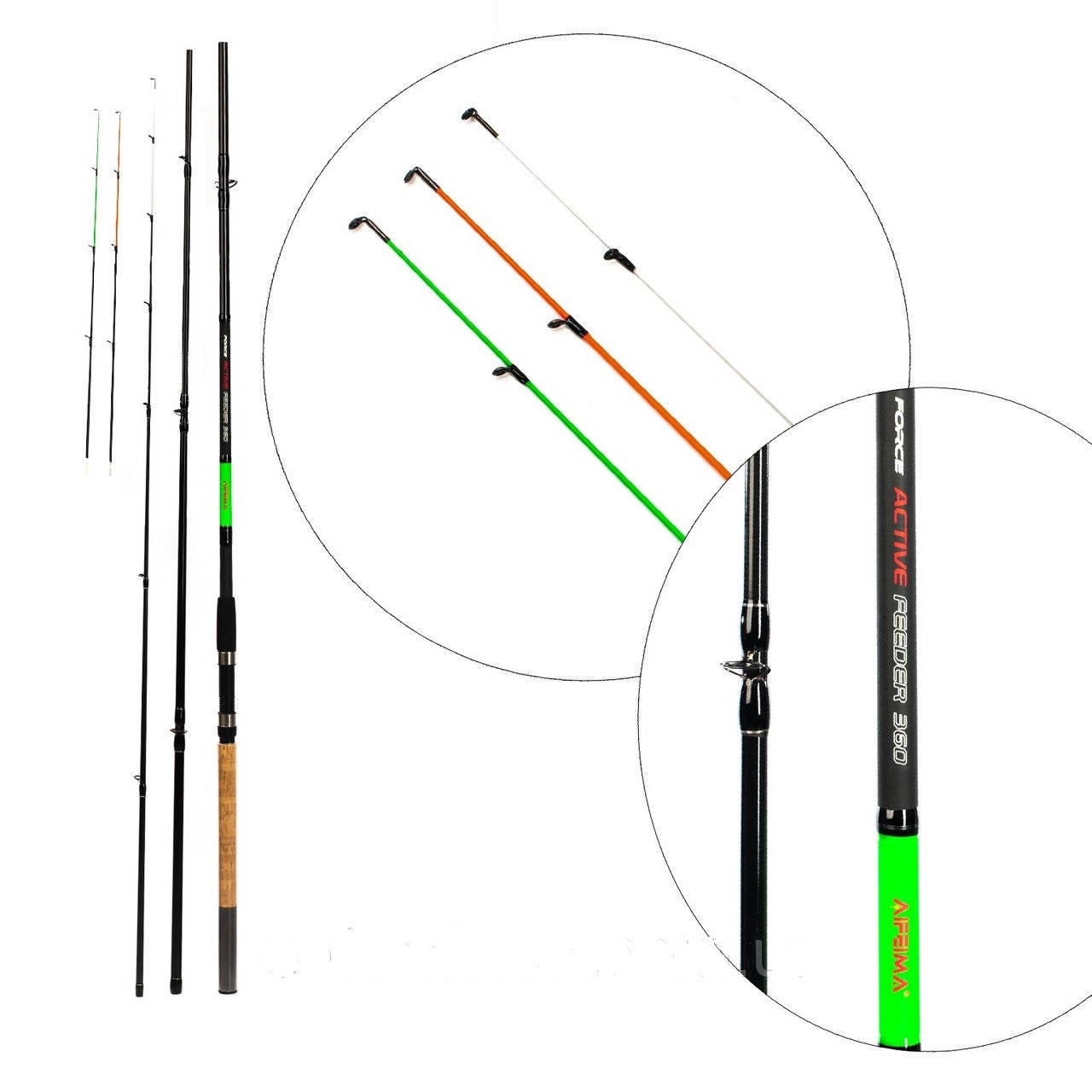 

Фидерное удилище Feima Force Active Feeder (50-150g)