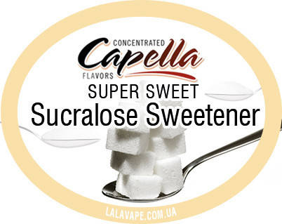 

Ароматизатор Capella Super Sweet Sucralose Sweetener (Сукралоза) 100мл