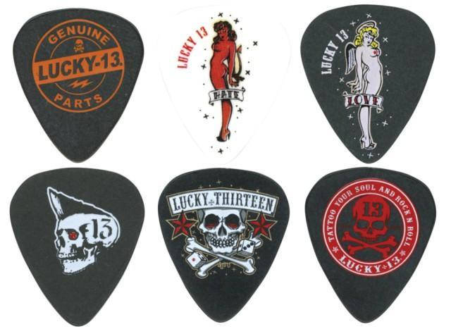 

Медиаторы DUNLOP L13BP.73 LUCKY13 ART SERIES PLAYER'S PACK 0.73