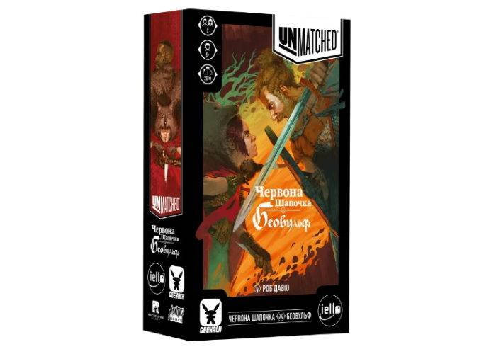 

Настольная игра Geekach Games Unmatched: Червона Шапочка проти Беовульфа (Unmatched: Красная Шапочка против