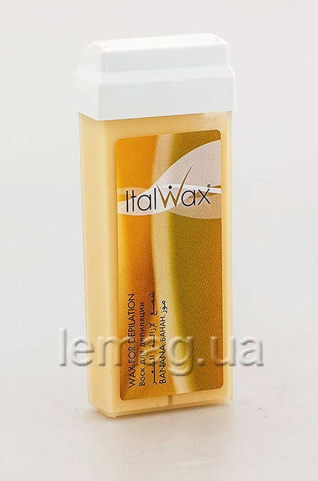 

ItalWax Воск в кассетах с широким роликом,100 мл - Банан