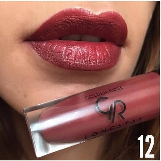 

Матовая помада Golden Rose №12