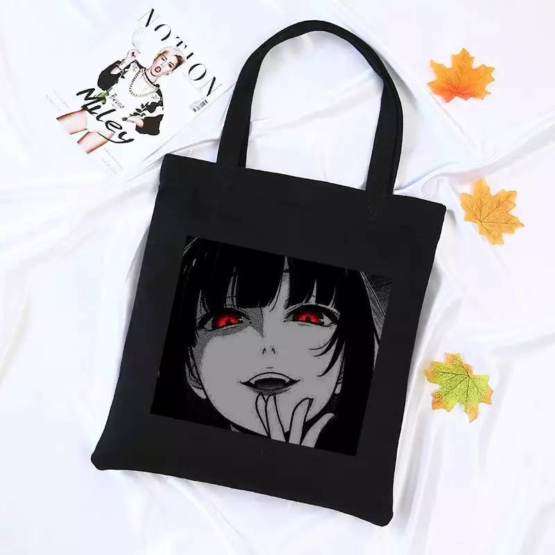 

Шопер с аниме рисунком в японском стиле харадзюку kawaii