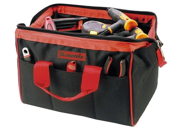 

Сумка для инструмента, 14 карманов, 315мм*215мм*225мм MTX 902519