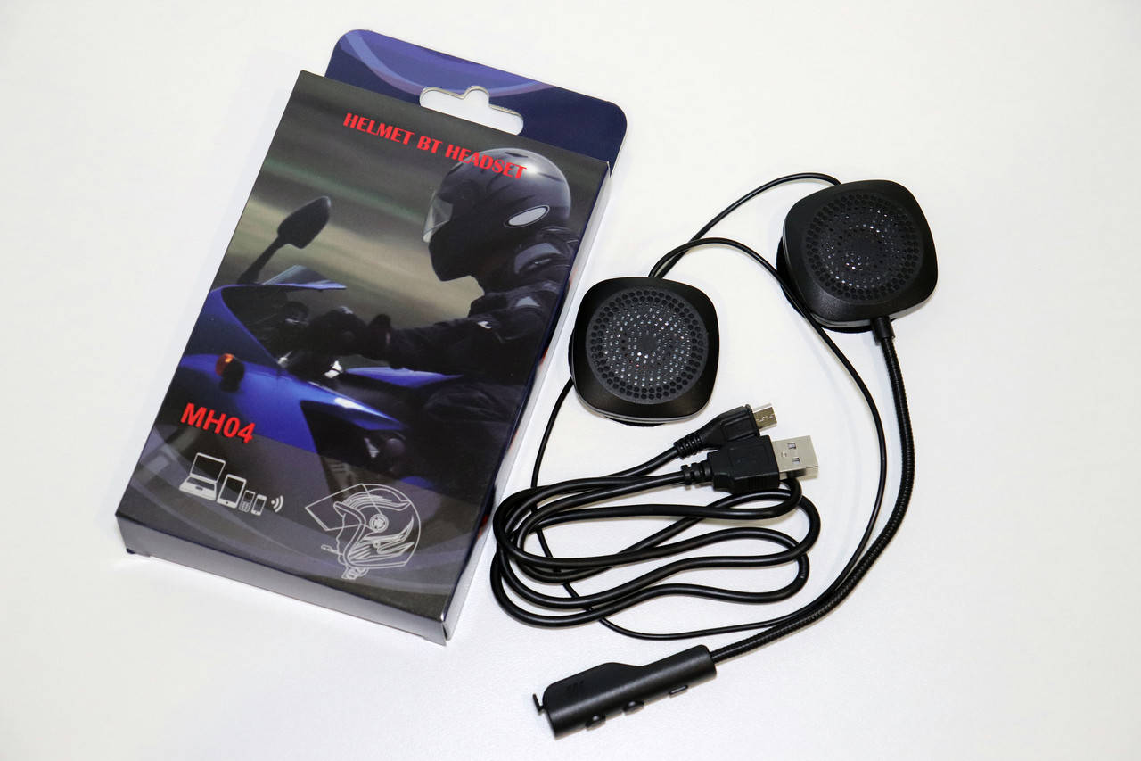 

Мотогарнитура для шлема беспроводная, Bluetooth 5.0 HF-1 KS08090, Черный