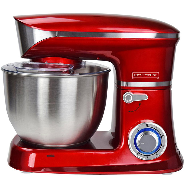 

Планетарный миксер тестомес Royalty Line RL-PKM1900,7 Red