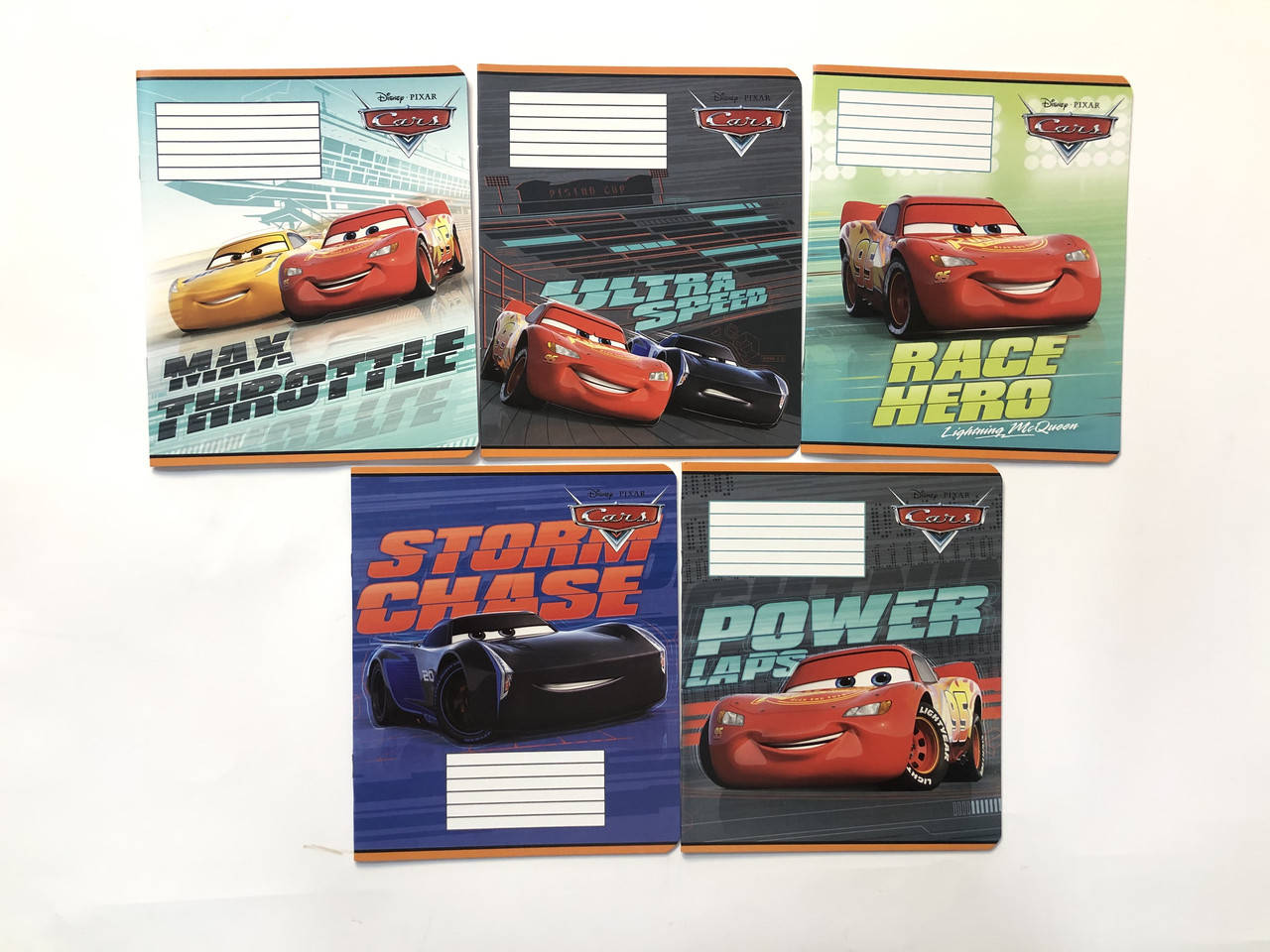 

Зошит 12 арк.лінія ©Disney, серія Cars. Best, 25 шт в уп /250/