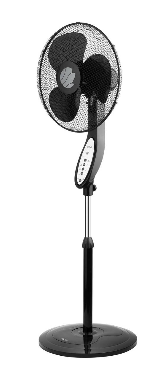 

Вентилятор напольный ECG FS 40R 50 Вт с пультом ДУ Черный