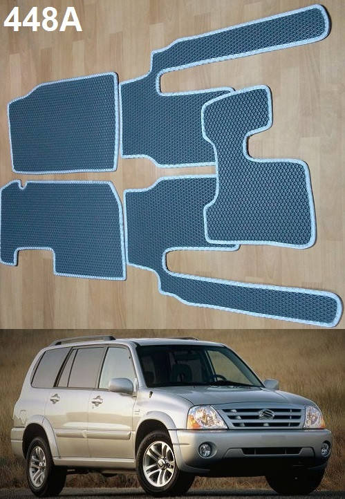 

Коврики ЕВА в салон Suzuki Grand Vitara XL-7 '98-06, Черный
