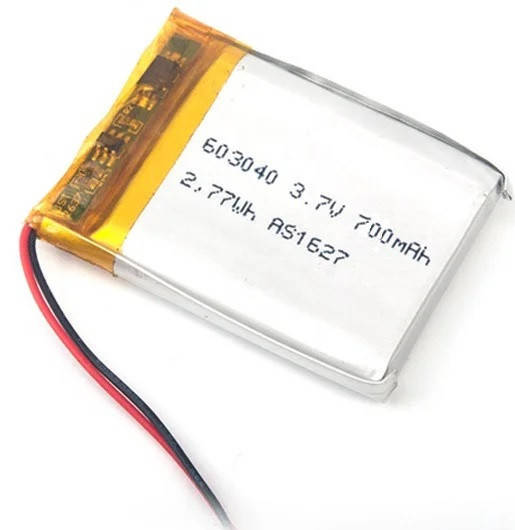 

Аккумулятор 603040 Li-Pol для MP3 плеера 700mah 3.7V 1 штука