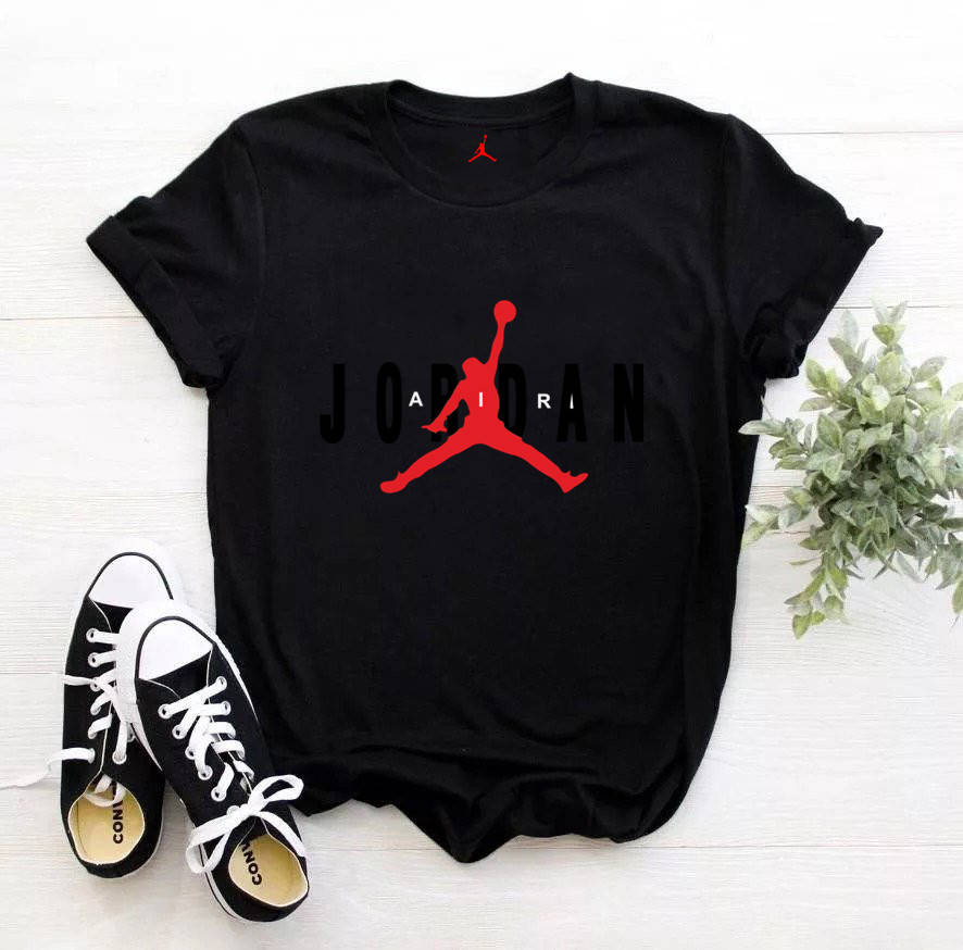 

Мужская футболка Jordan чёрная Джордан