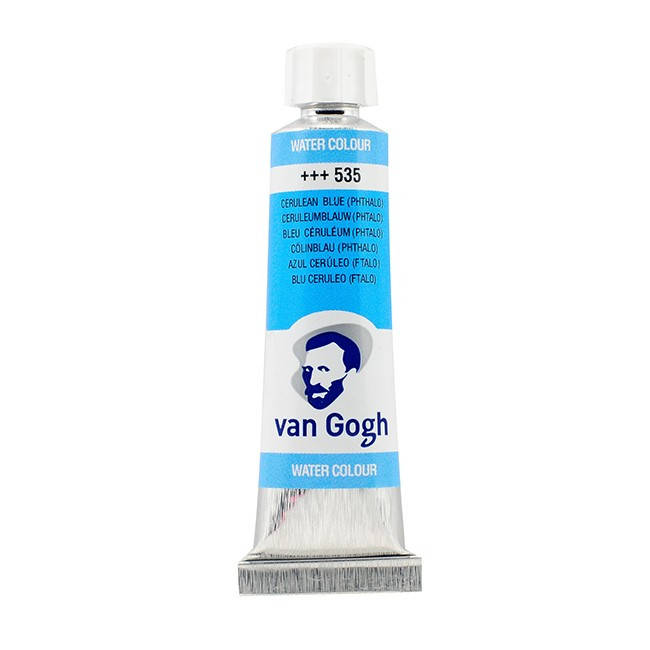 

Краска акварельная Van Gogh (535), Церулеум голубой ФЦ, туба 10 мл, Royal Talens