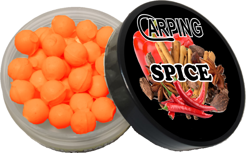 

Бойлы желейные (специя) 8mm POP-UP плавающие банка, Оранжевый