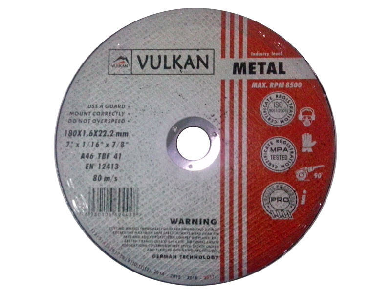 

Круг отрезной Vulkan 230*2*22 сталь