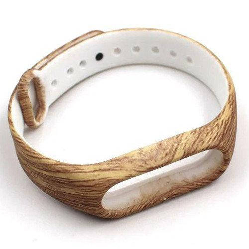 

Ремешок Painted Strap для фитнес браслета Xiaomi Mi Band 3 / 4 - Дерево