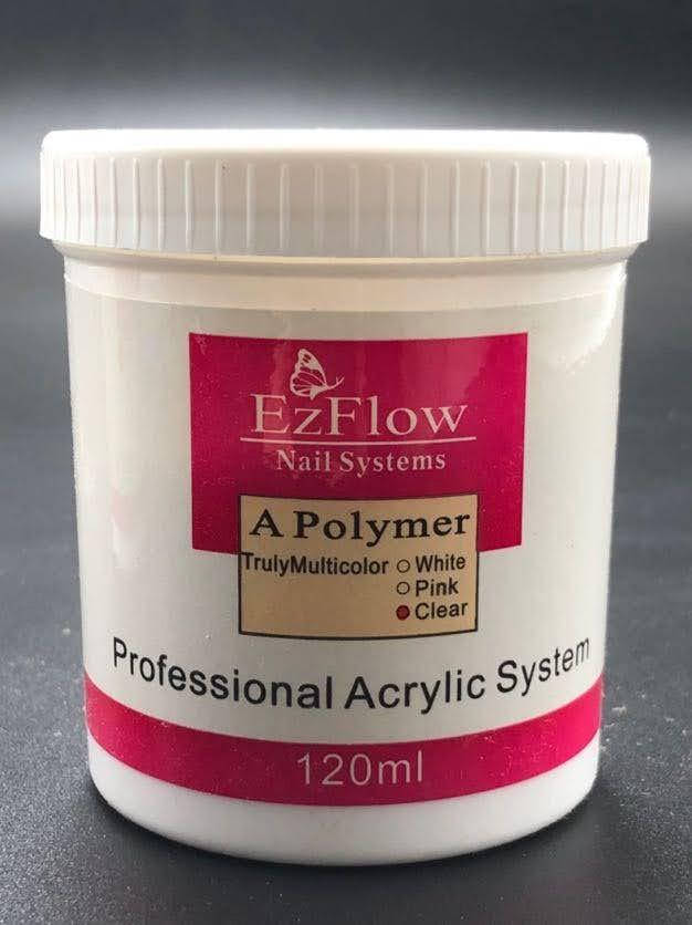 

Акриловая пудра EzFlow 120 гр, Розовый