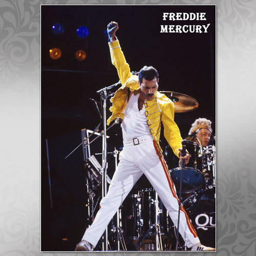 

Плакат Freddie Mercury 012