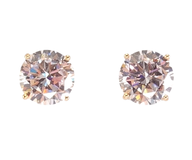 

Серьги Xuping Позолота 18K гвоздики (пусеты) "Кристаллы в 4-х крапановой оправе" ø 9мм ажурные