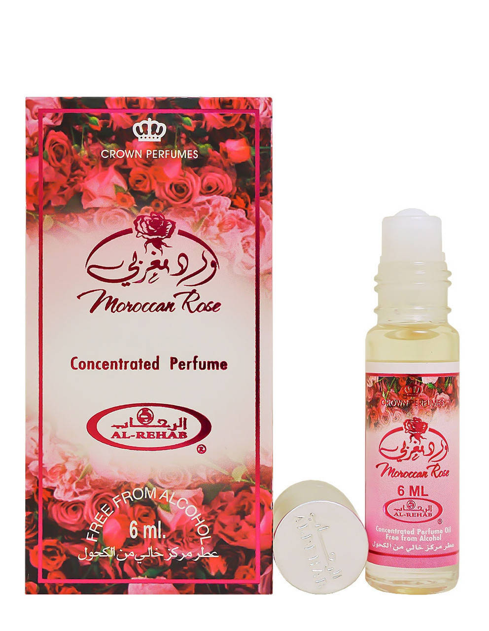 

Арабские масляные духи MAROCCAN ROSE (Марокканская роза) от Al Rehab Al Rehab