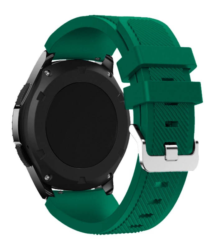 

Ремешок для часов amazfit gtr 47mm pace stratos силиконовый темно-зеленый