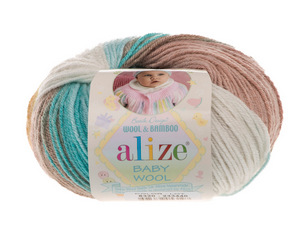 

Пряжа Baby wool batik Alize-6320