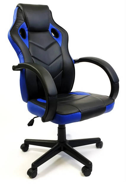 

Кресло офисное компьютерное 7F RACER EVO, синее, Синий