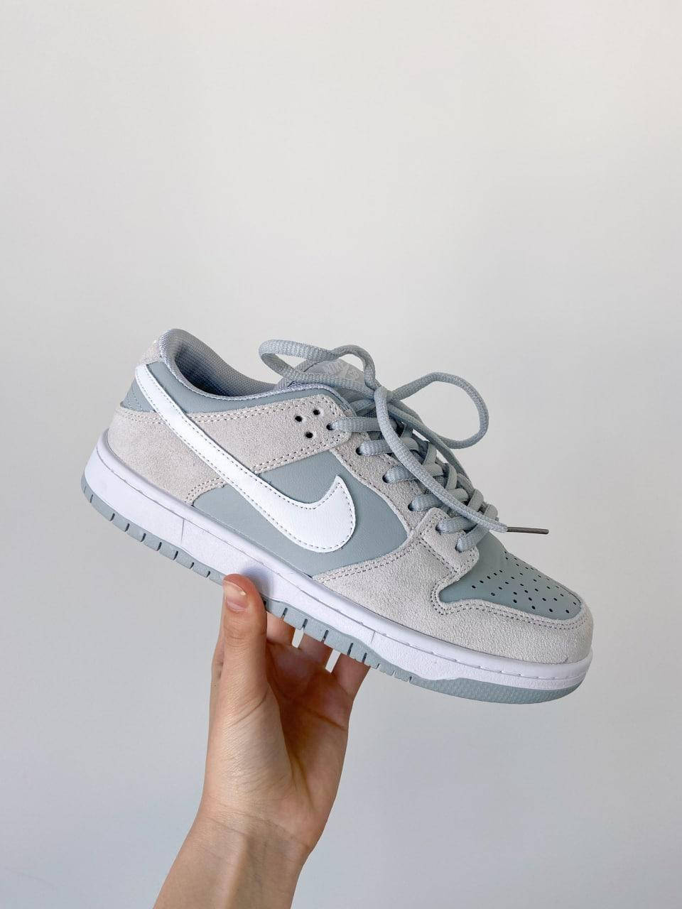 

Кроссовки мужские Nike SB Dunk Low Grey, серые 44-28 см, Серый