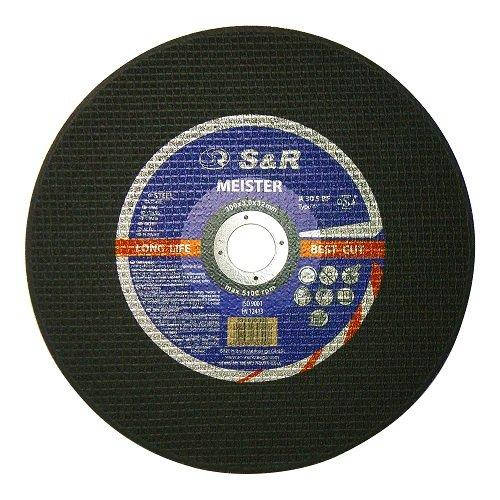 

Круг отрезной по металлу S&R Meister A 30 S BF 300x3,0x32 131030300