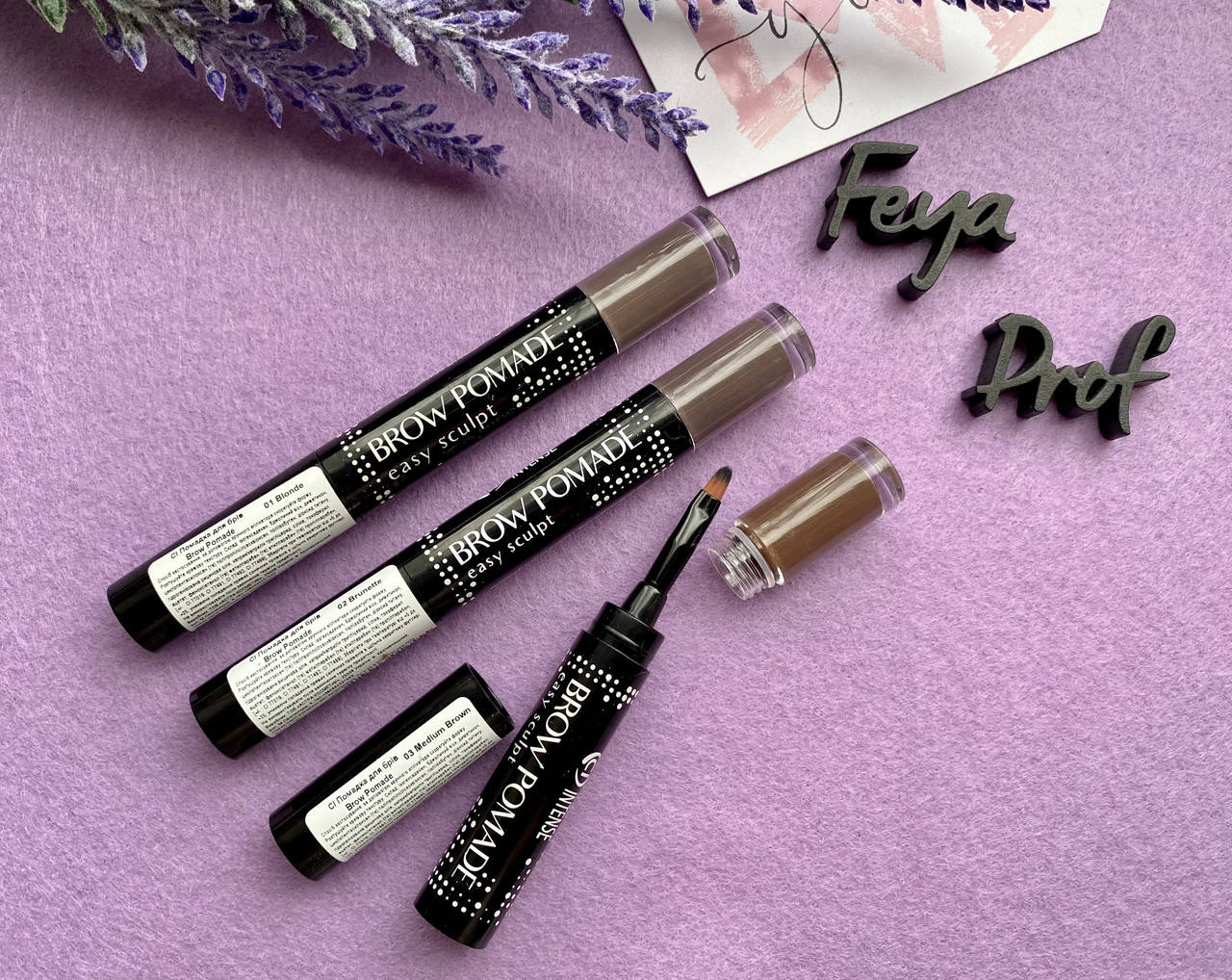 

Помадка для бровей COLOUR INTENSE Brow Pomade Easy sculpt