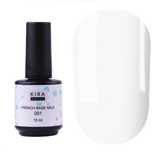 

Молочная база French 001 Kira Nails, 15 мл