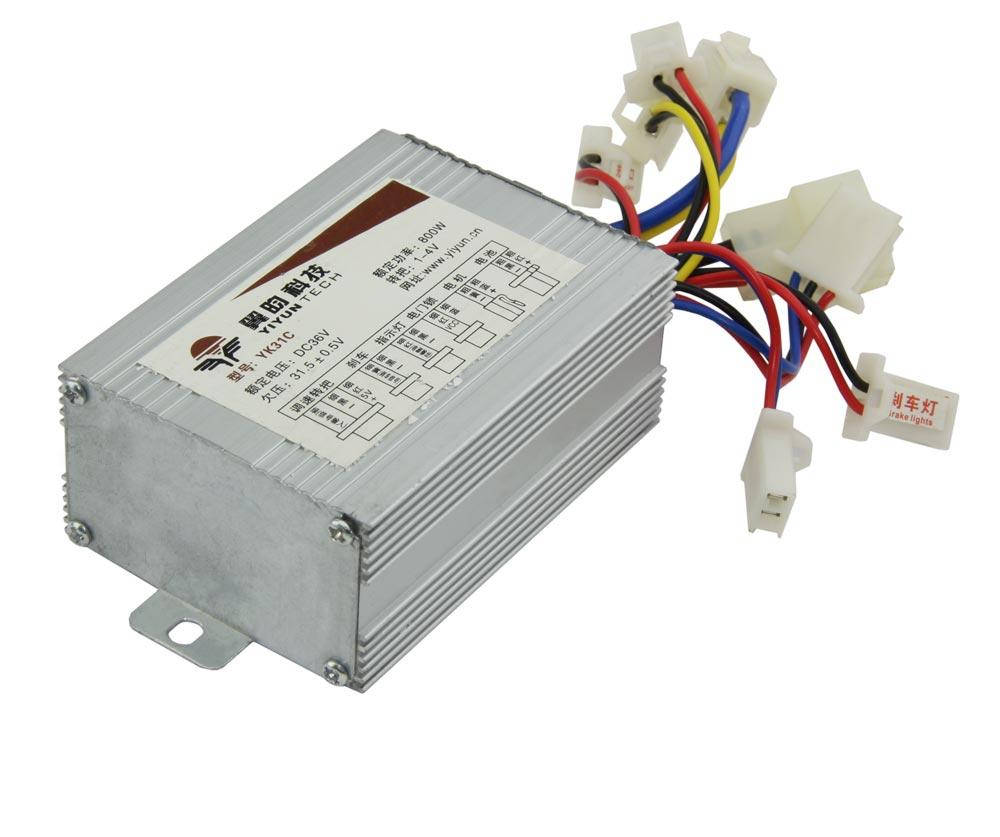

Контроллер YK31C для щеточных двигателей 36V800W