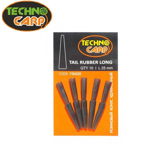 

Конус резиновый Techno Carp Tail Rubber Long 25мм (10шт)