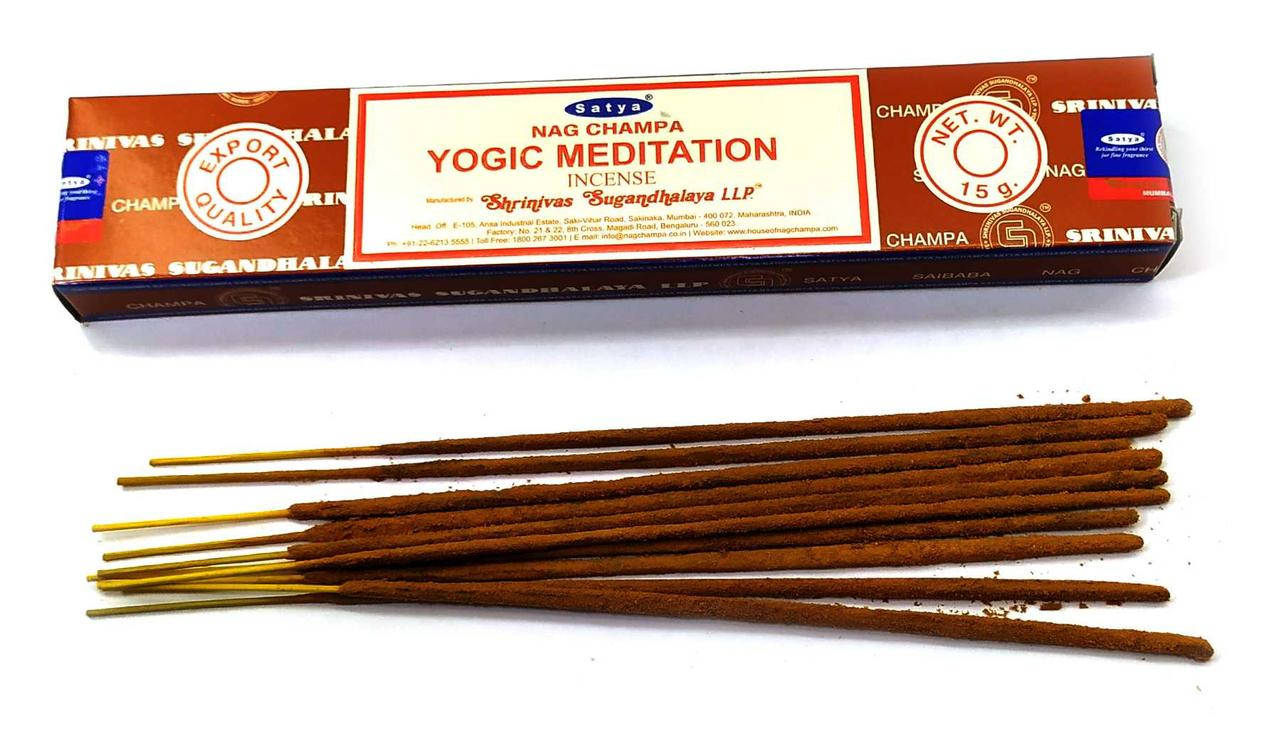 

Благовония масала Yogic Meditation "Медитация Йога", Satya, Индия