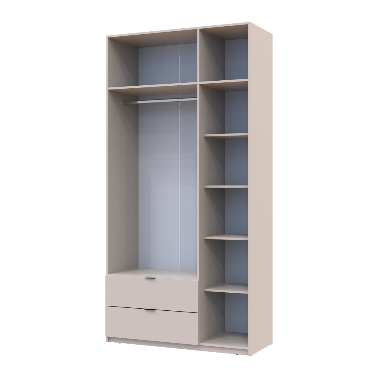 Розпашна Шафа для одягу Doros Лукас Кашемір 3ДСП 120х50х240 (80737798) 7