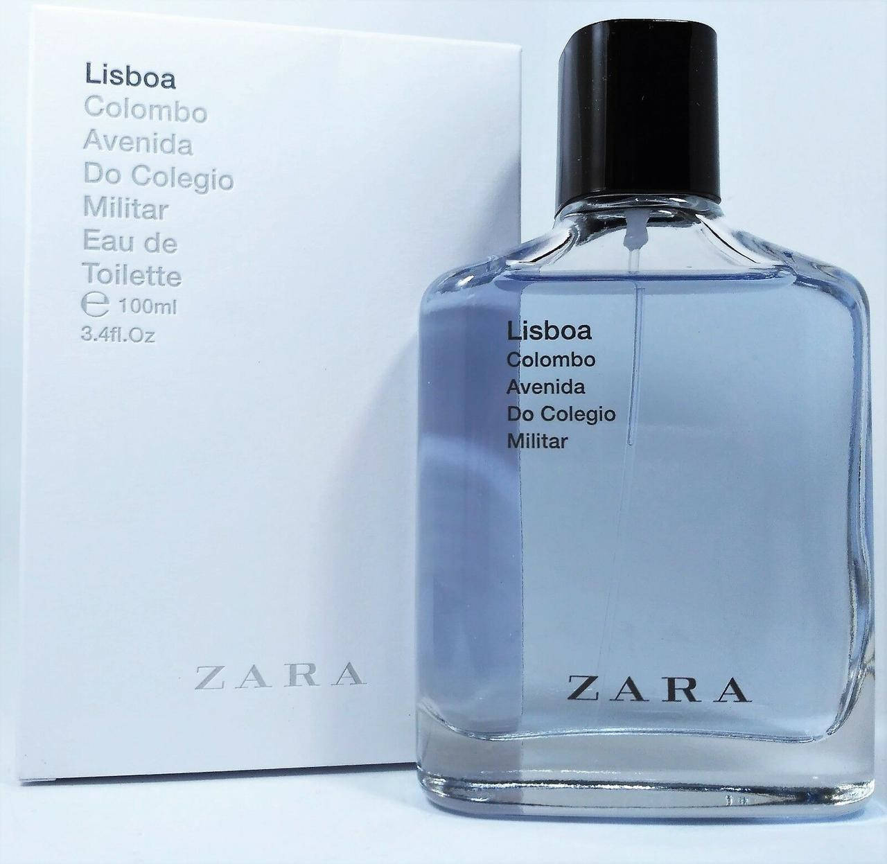 

ZARA Lisboa Men EDT 100 ml туалетна вода чоловіча (оригинал подлинник Испания)