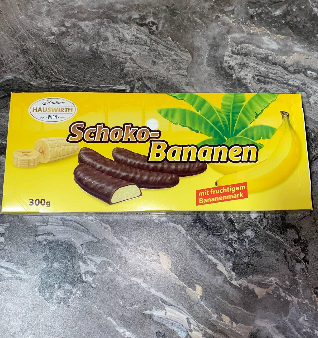

Schoko Bananen банановое суфле в шоколаде 300 грм