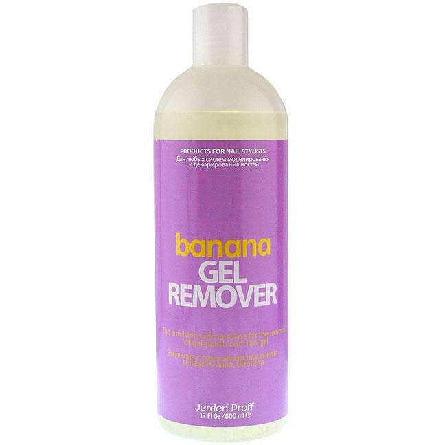 

Жидкость для снятия гель-лака Jerden Proff Gel Remover, банан, 500 мл