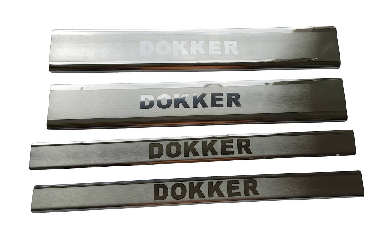 

Накладки на пороги RENAULT DOKKER пассажир (2013-2019)