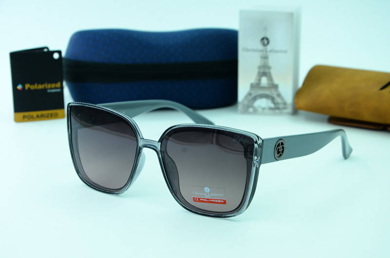 

Женские фирменные очки CHRISTIAN LAFAYETTE POLARIZED 6134 с8, Серый