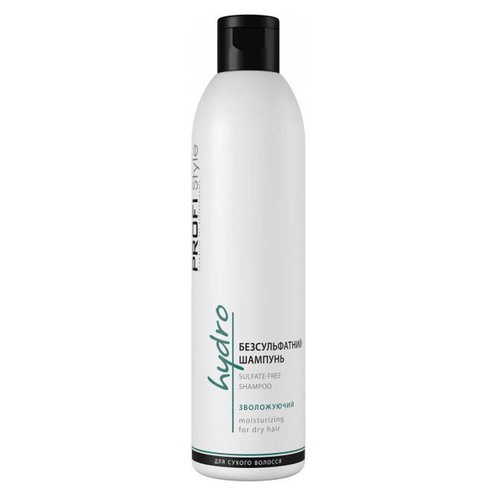 

Бессульфатный шампунь для волос PROFIStyle Hydro 250 мл (4820003290651)