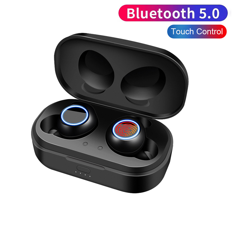 

Беспроводные Bluetooth наушники сенсорные с зарядным кейсом X118-TWS Черный