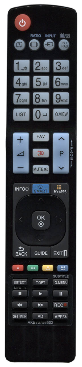 

Пульт для телевизора LG AKB73756502